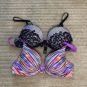 Victoria secret bra bundle 32B